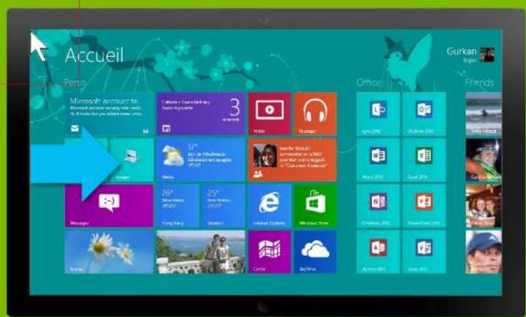 MICROSOFT Windows 8 - Ouvrez la dernière application utilisé - 2
