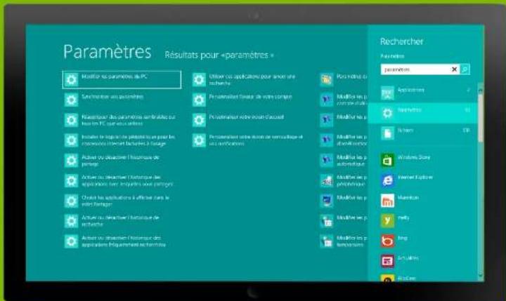 MICROSOFT Windows 8 - Recherche vos fichiers et applications - 1