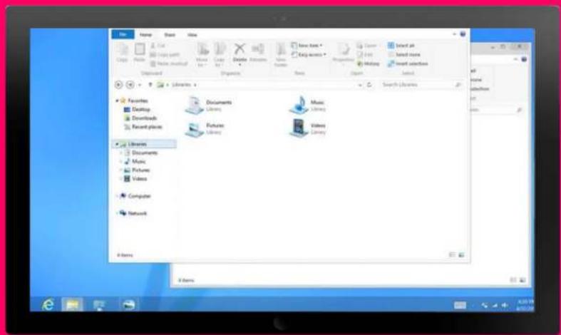 MICROSOFT Windows 8 - Accédez à votre bureau familier - 2