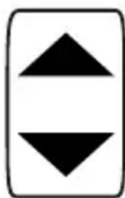 Fysic FM9700 - Touche vers le haut / vers le bas : - 1