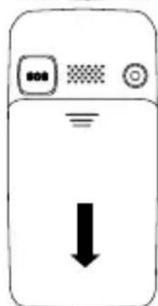 Fysic FM9700 - Carte SIM, carte SD et accu: - 2
