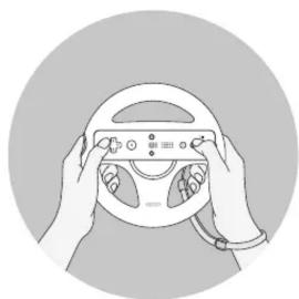 NINTENDO Wii Wheel - Tenir le Wii Wheel - 1