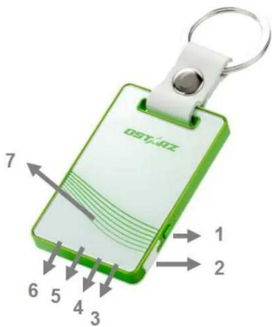Qstarz BTQ1300ST - Äußeres - 1