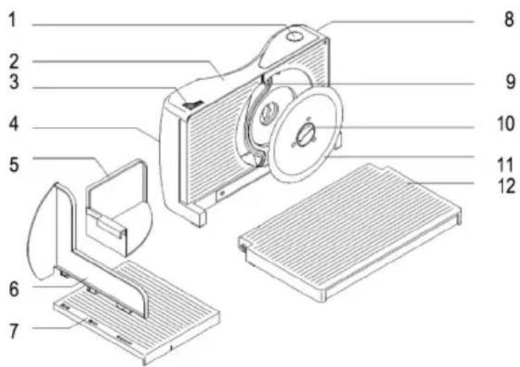 DOMO MS171 - PIÉCES - 1