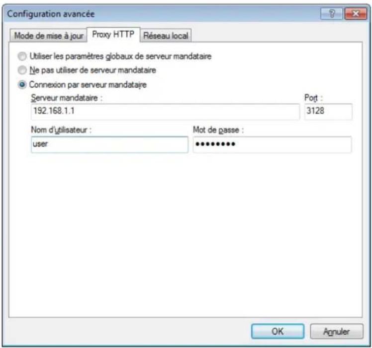 ESET Smart Security 5 - Configuration du serveur proxy - 2