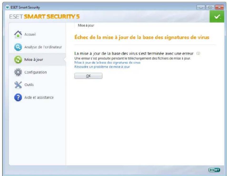ESET Smart Security 5 - Processus de mise à jour - 3