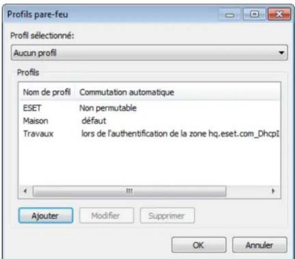 ESET Smart Security 5 - Profils - 1