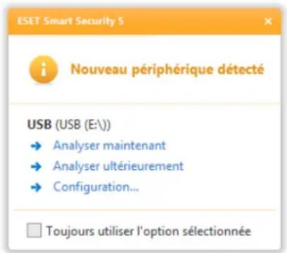 ESET Smart Security 5 - Supports amovibles pris en charge - 1