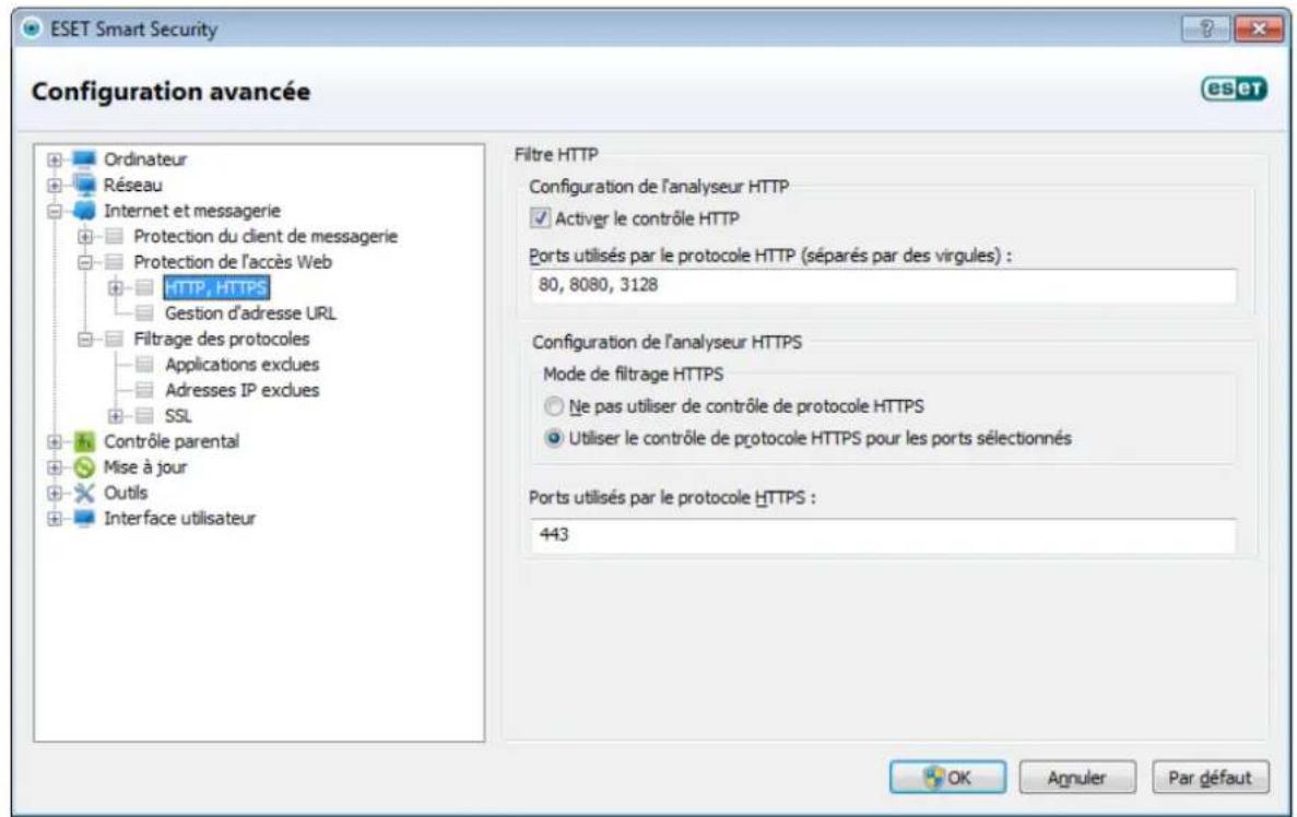 ESET Smart Security 5 - HTTP, HTTPS - 1