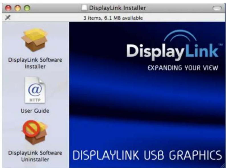 KONIG CMPUSBHDMI10 - Installation avec un système d'exploitation MAC : - 1