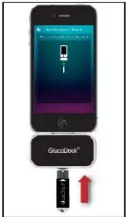 MEDISANA GlucoDock - Procédure à suivre en cas de test avec la solution de contrôle - 1