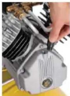 PowerPlus POWX1770 - Vidange de l'huile - 1