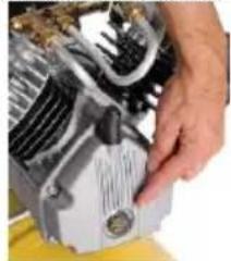 PowerPlus POWX1770 - Contrôle du niveau d'huile - 1