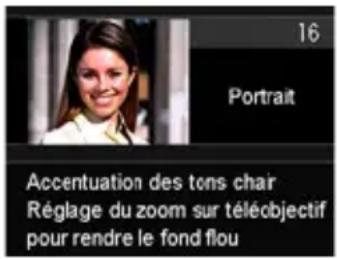 CASIO Exilim EXZR300 - ■ Utilisation de l'écran d'informations de la scène - 1