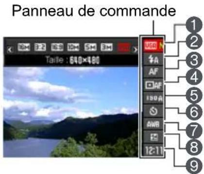 CASIO Exilim EXZR300 - Utilisez [▲] et [▼] pour sélectionner le paramètre qui doit être changé. - 1