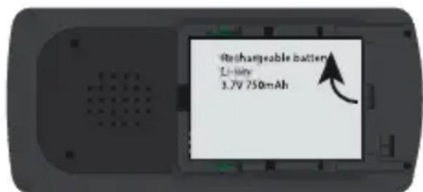 PROFOON SIMPLY - Remplacer l'accu : - 1