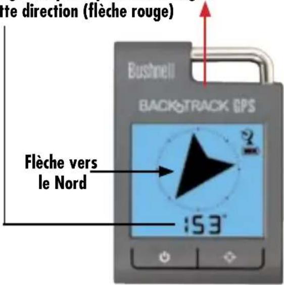 BUSHNELL BackTrack Point3 - Retournez sur le mode Boussole - 1