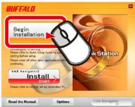 BUFFALO LinkStation Live - Configuration du logiciel LinkNavigator (LS-XL) - 2