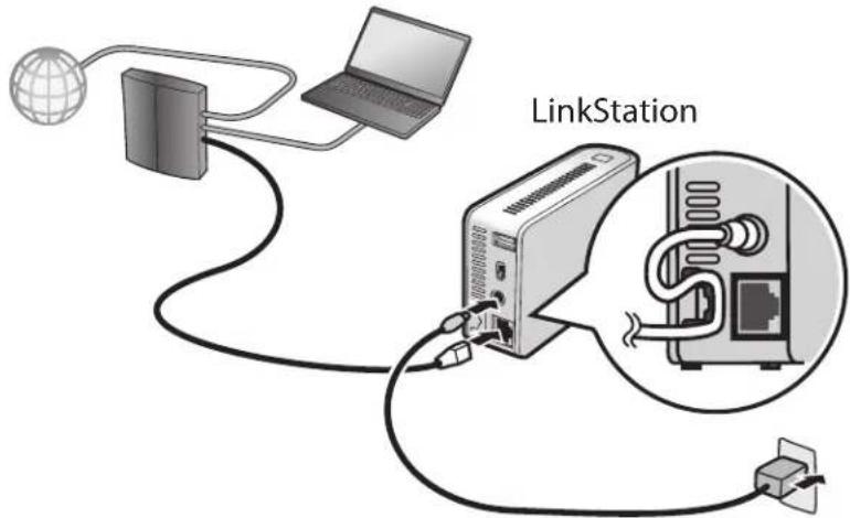 BUFFALO LinkStation Live - Configuration du logiciel LinkNavigator (LS-WSXL) - 1