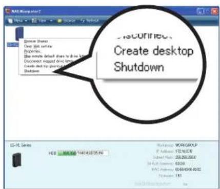 BUFFALO LinkStation Live - Depuis le logiciel NAS Navigator2 - 1
