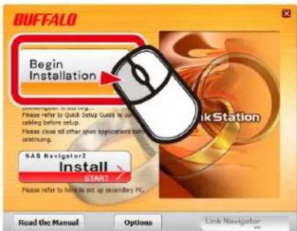 BUFFALO LinkStation Live - Configuration du logiciel LinkNavigator (LS-WVL, LS-WXL) - 4