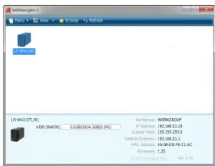 BUFFALO LinkStation Live - Configuration du logiciel LinkNavigator (LS-WVL, LS-WXL) - 5