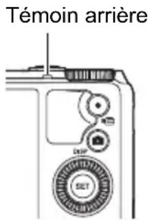 CASIO Exilim EXZR700 - Fonctionnement du témoin arrêté - 1
