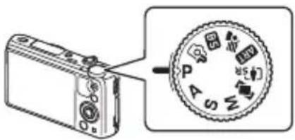 CASIO Exilim EXZR700 - Sélection du mode d'enregistrement - 1