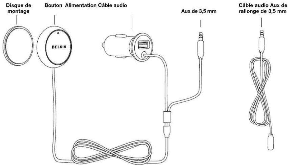 BELKIN AirCast Auto F4U037 - Caractéristiques - 1