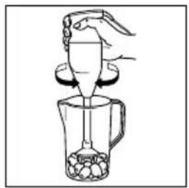 BAMIX DeLuxe L160 - Commutateur/positions de commutation - 1