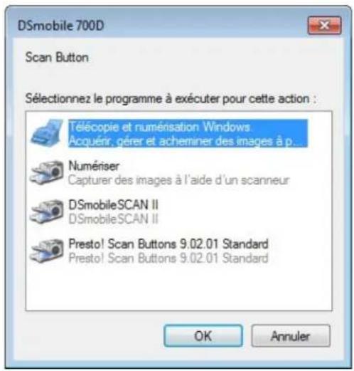 BROTHER DS700D - Utilisation de l'icone DSmobileSCAN II de votre bureau - 1