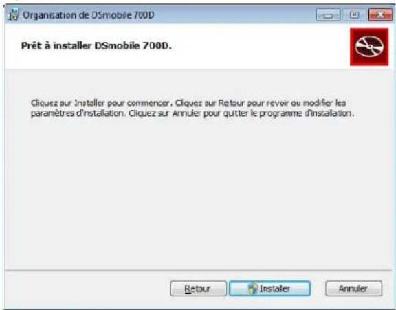 BROTHER DS700D - Installation du pilote - 5