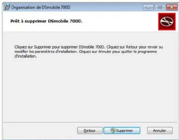 BROTHER DS700D - DÉSINSTALLATION DE LOGICIELS - 2