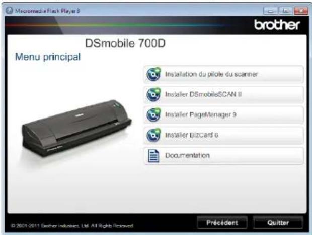 BROTHER DS700D - Installation du pilote - 1