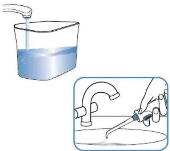 Waterpik Nano Traveler WP300 - Utilisation de bains de bouche et autres solutions - 2