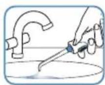 Waterpik Nano Traveler WP300 - Préparation de l'appareil (première utilisation uniquement) - 2