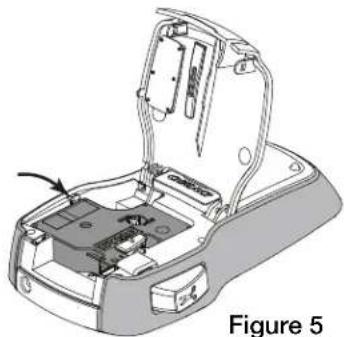 DYMO LabelManager 160 - Pour insérer la cassette d'étiquettes - 3