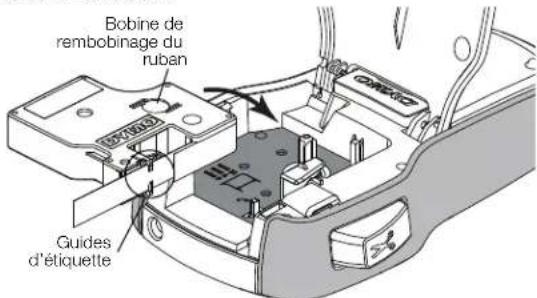 DYMO LabelManager 160 - Pour insérer la cassette d'étiquettes - 2