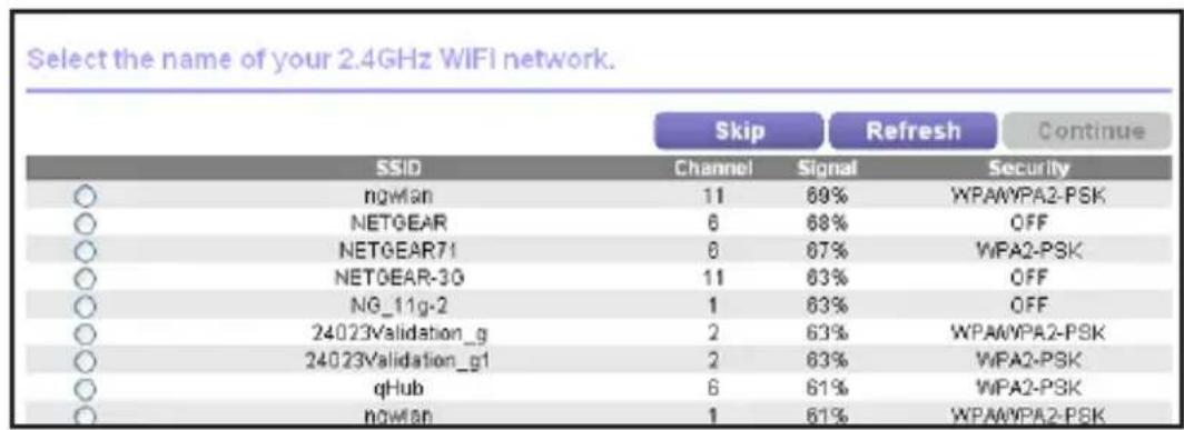 NETGEAR WN3500RP - Connexion avec la configuration par navigateur Web - 1