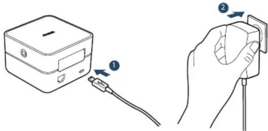 WITHINGS iPhone iPad Smart Baby Monitor - ① Installer la batterie - 4