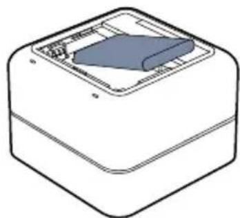 WITHINGS iPhone iPad Smart Baby Monitor - ① Installer la batterie - 2
