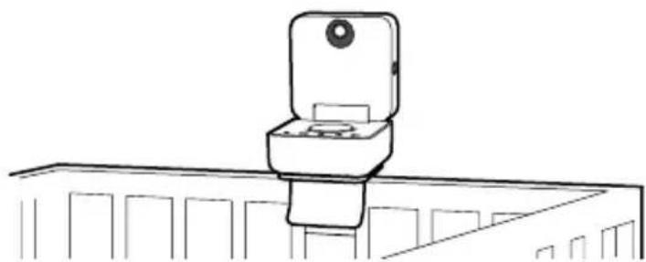 WITHINGS iPhone iPad Smart Baby Monitor - Installation du support sur le lit de bébé (optionnel) - 3