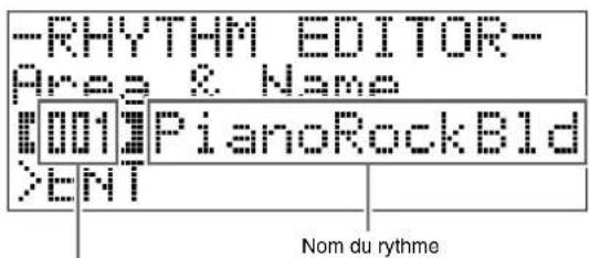 CASIO Privia PX350M - Modifiez la partie sélectionnée de la façon souhaitée. - 2