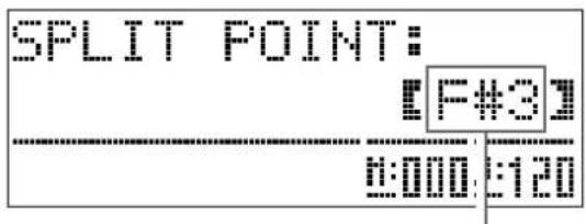 CASIO Privia PX350M - Déplacement du point de partage du clavier - 2