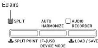 CASIO Privia PX350M - Partage du clavier entre deux sonorités - 2