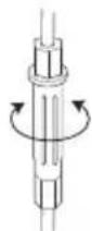 MCCULLOCH M46125R - Réglage du cable d'embrayage - 1