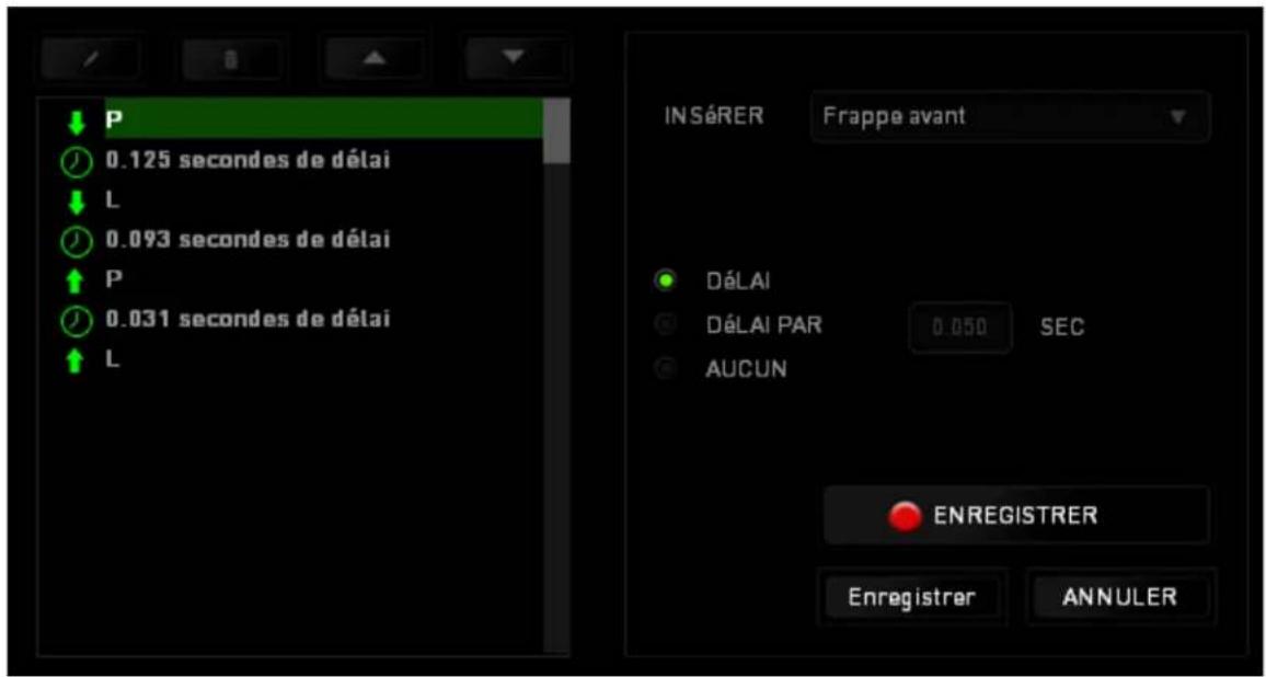 RAZER DeathStalker - ONGLET MACROS - 6