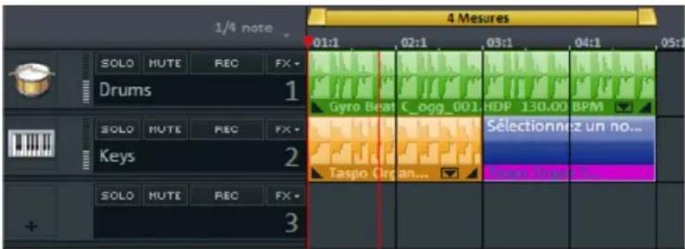 MAGIX Music Maker 2013 - Creez un arrangement. - 1