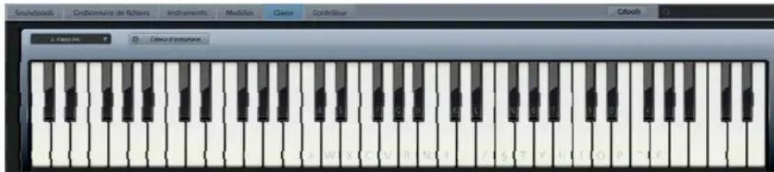 MAGIX Music Maker 2013 - Paramètres du clavier - 1