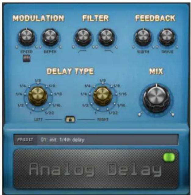 MAGIX Music Maker 2013 - Delay analogue - 1